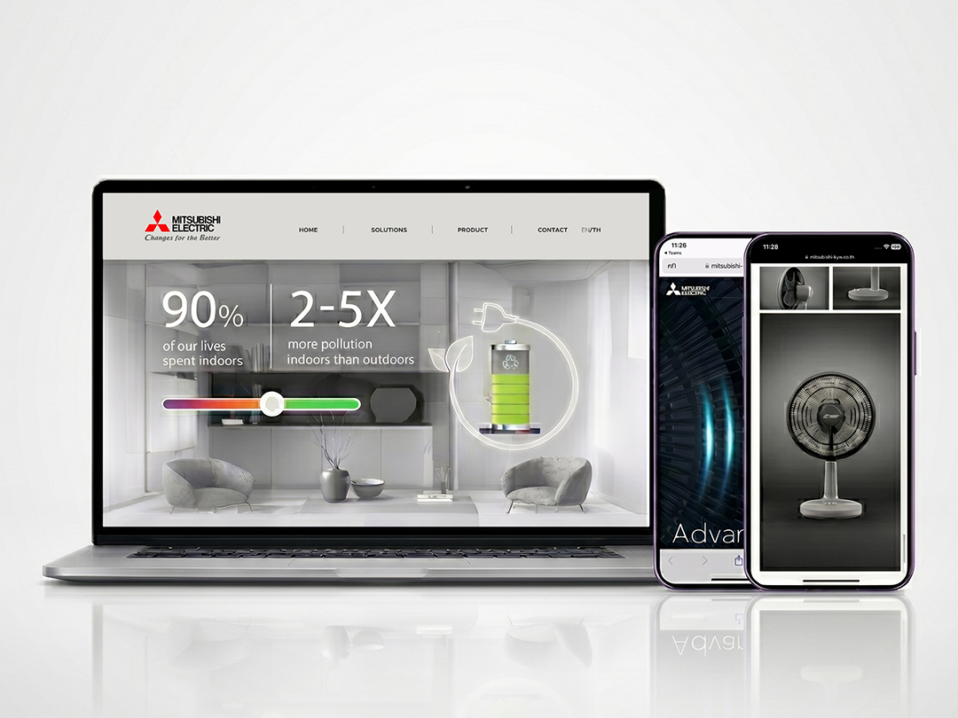 Mitsubishi Electric website project
